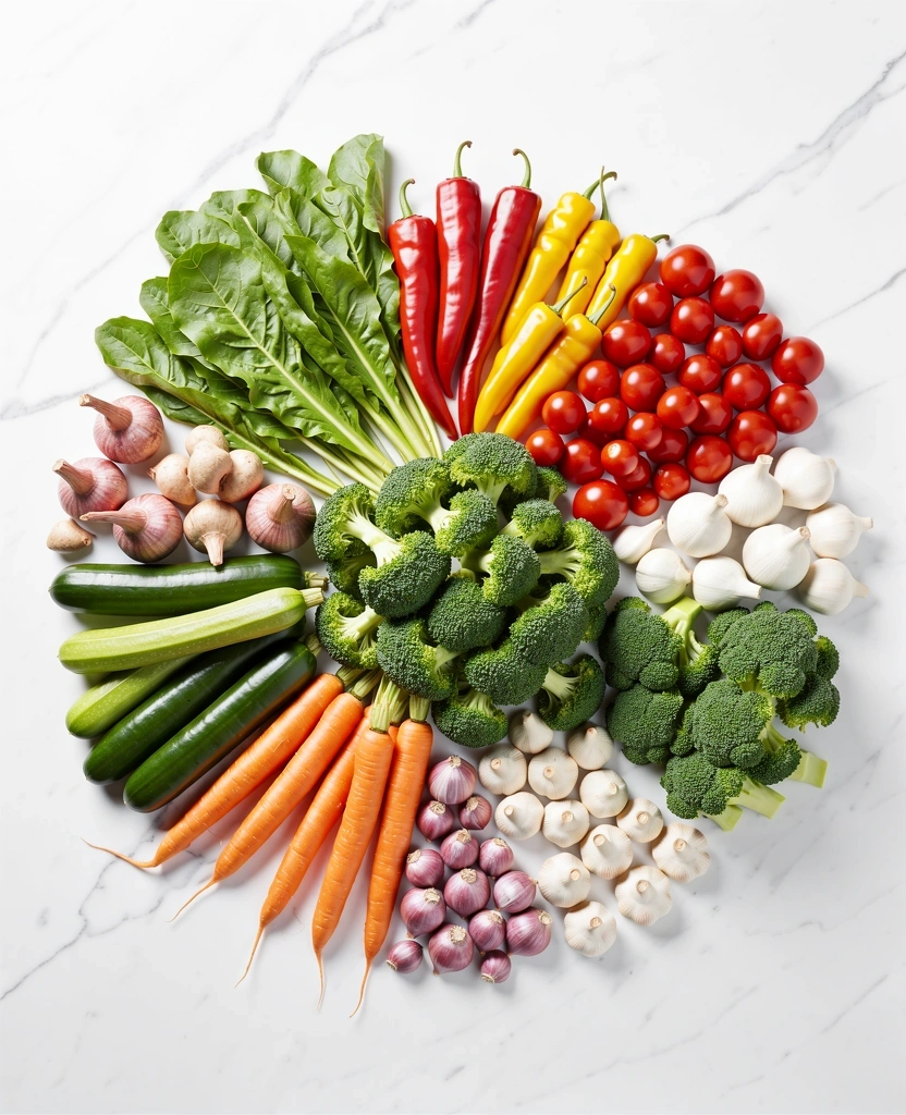 Ingredientes frescos y naturales